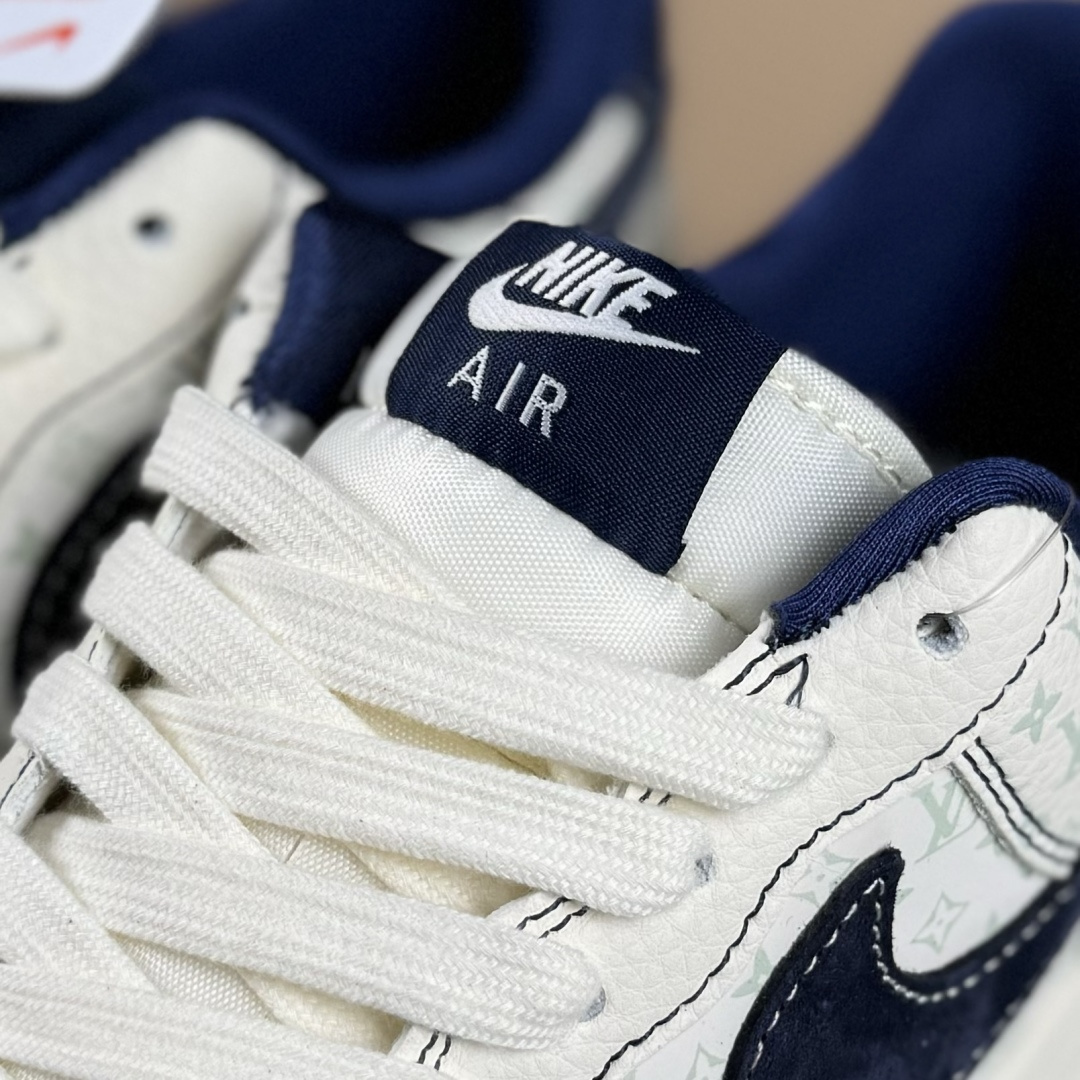 260 Nike Air Force 1'07 Low LV联名 印花米蓝勾 空军一号低帮休闲板鞋 MZ9588-817