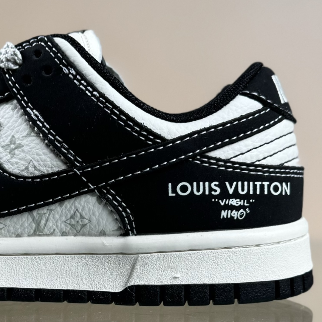 280 Nike SB Dunk Low x Louis Vuitton 黑白满天星 CS1688-111