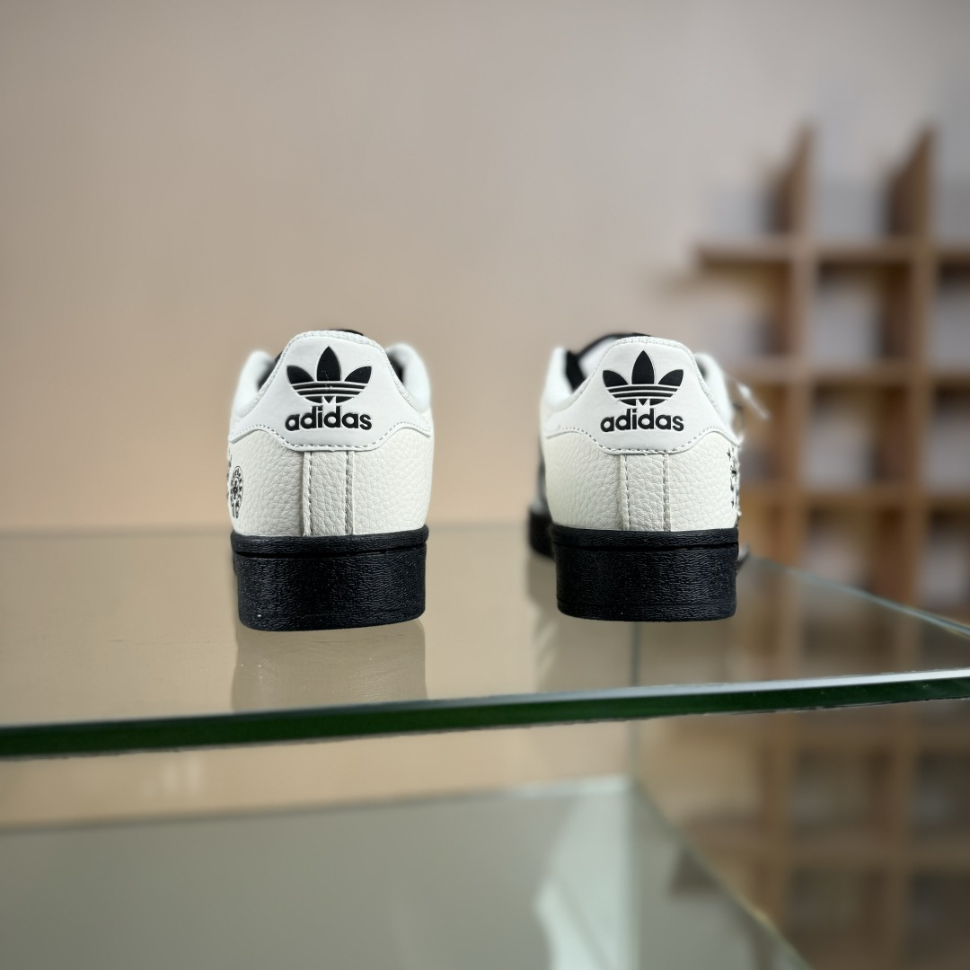 240 Adidas Originals Superstar 阿迪达斯 三叶草 贝壳头’DIY’系列低帮经典百搭休闲运动板鞋 DS0025