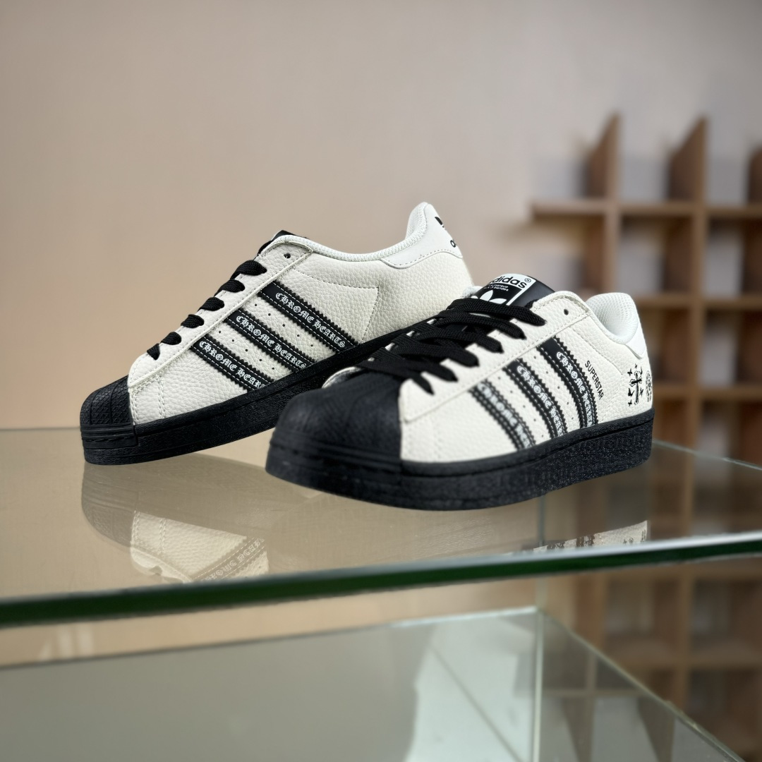 240 Adidas Originals Superstar 阿迪达斯 三叶草 贝壳头’DIY’系列低帮经典百搭休闲运动板鞋 DS0025