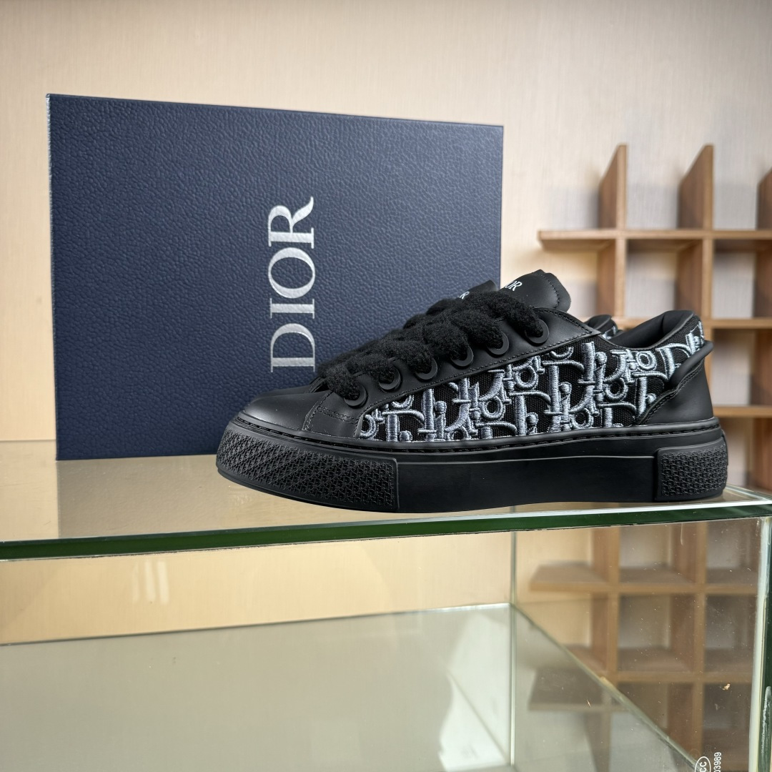 380 #新色入库 迪奥Dior B33系列情侣款 休闲 运动鞋 滑板鞋