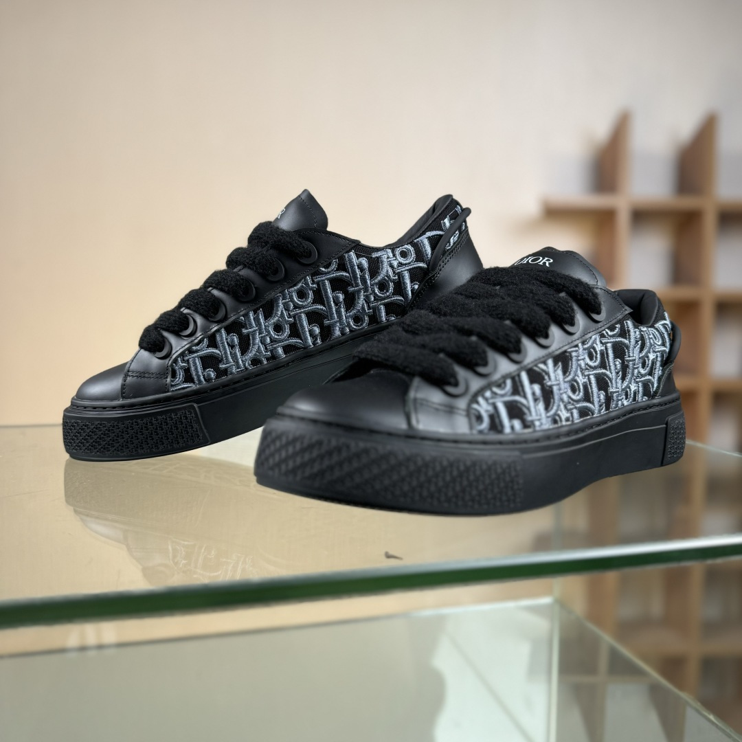 380 #新色入库 迪奥Dior B33系列情侣款 休闲 运动鞋 滑板鞋