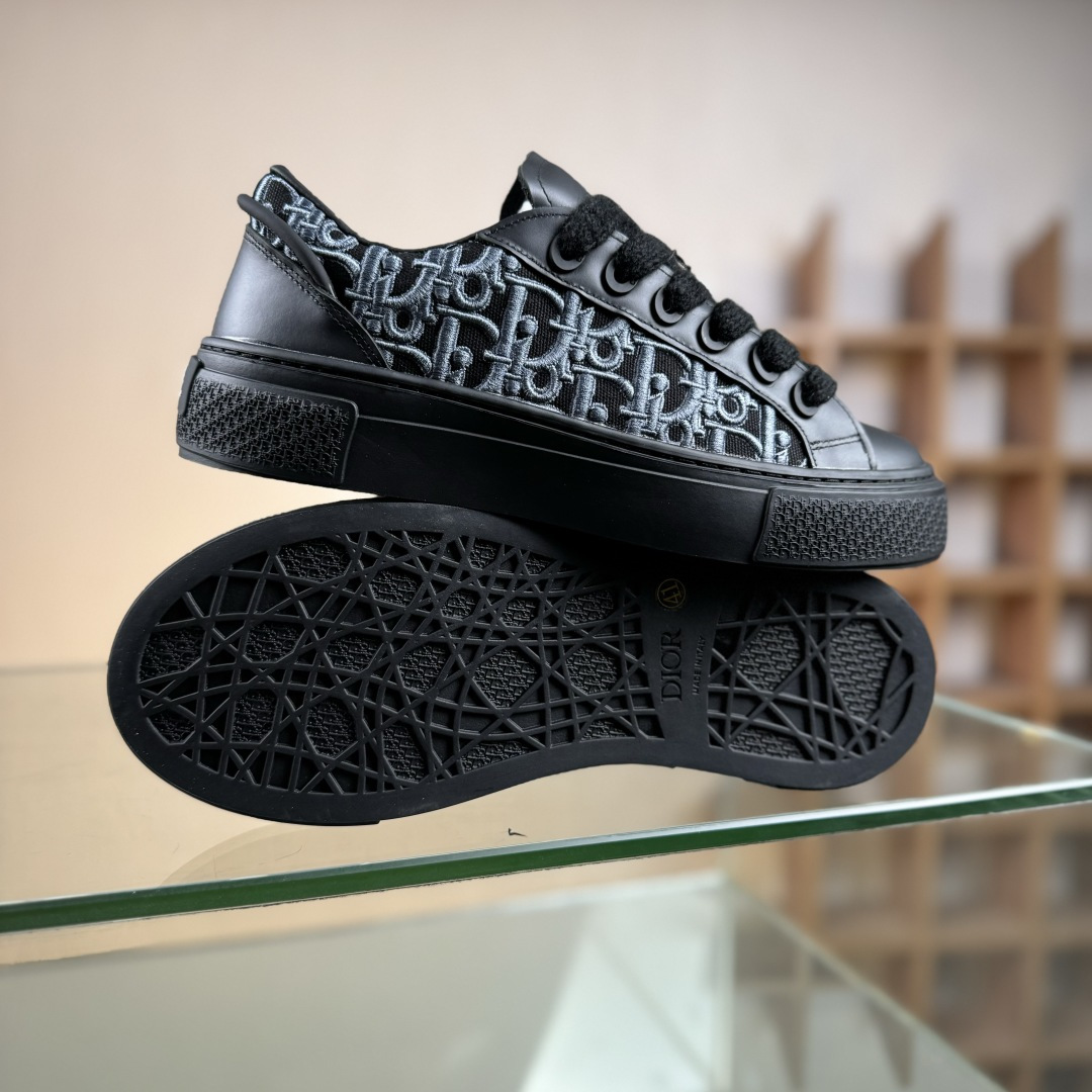 380 #新色入库 迪奥Dior B33系列情侣款 休闲 运动鞋 滑板鞋