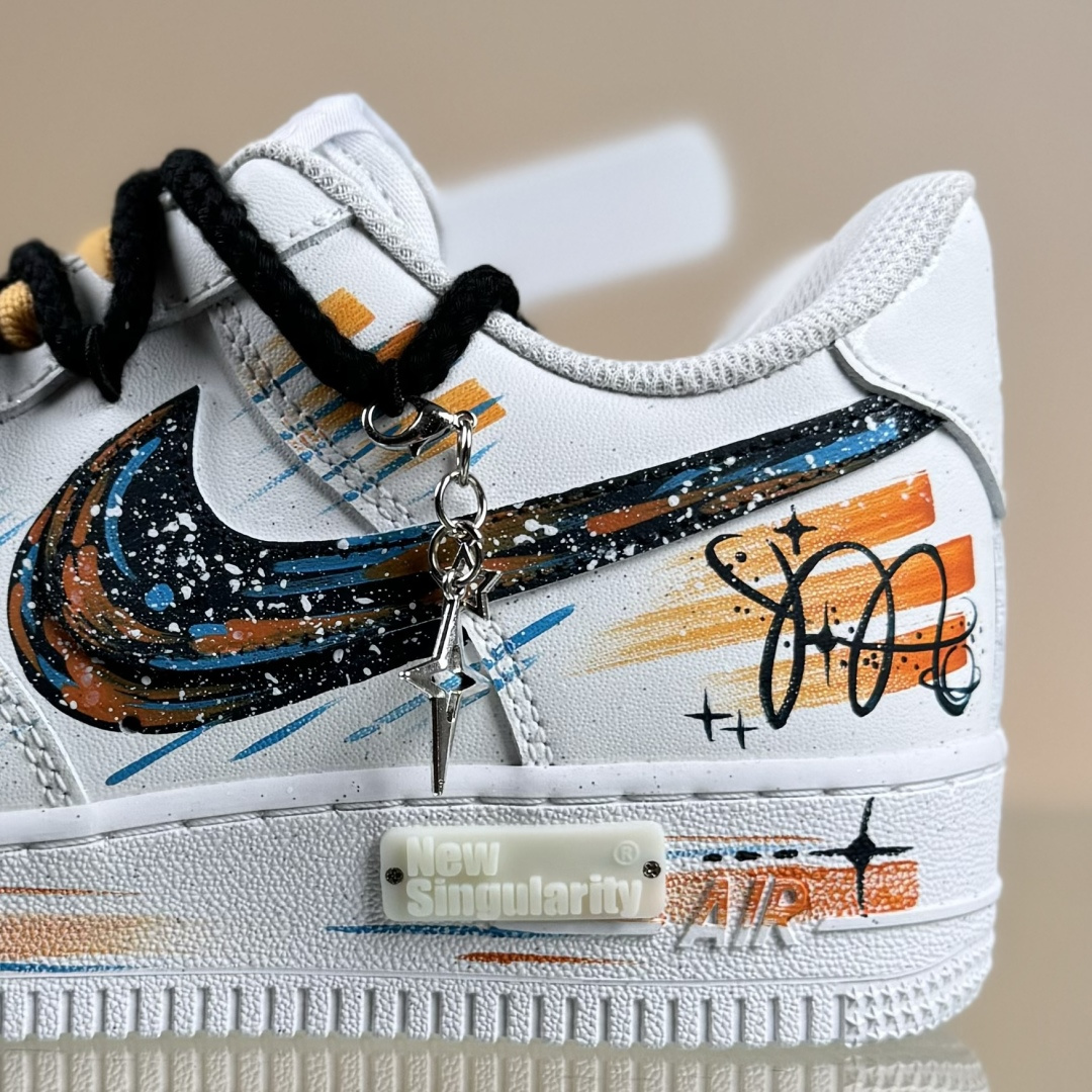 Nike Air Force 1'07 Low ”Scorpio” 手绘涂鸦 十二星座系列 天蝎座 空军一号低帮休闲板鞋-莆田鞋,莆田鞋货源,高仿鞋,高仿鞋货源,安福档口,莆田高仿鞋,莆田鞋批发,高仿鞋批发,莆田高仿运动鞋,高仿运动鞋,莆田运动鞋 Nike Air Force 1'07 Low ”Scorpio” 手绘涂鸦 十二星座系列 天蝎座 空军一号低帮休闲板鞋