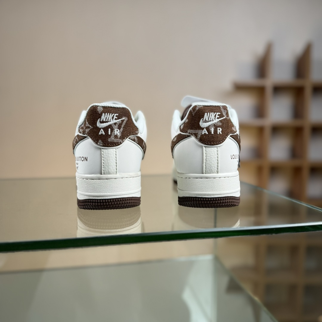 Nike Air Force 1'07 Low LV联名 米棕牛仔勾 空军一号低帮休闲板鞋 SM6668-109-莆田鞋,莆田鞋货源,高仿鞋,高仿鞋货源,安福档口,莆田高仿鞋,莆田鞋批发,高仿鞋批发,莆田高仿运动鞋,高仿运动鞋,莆田运动鞋 Nike Air Force 1'07 Low LV联名 米棕牛仔勾 空军一号低帮休闲板鞋 SM6668-109