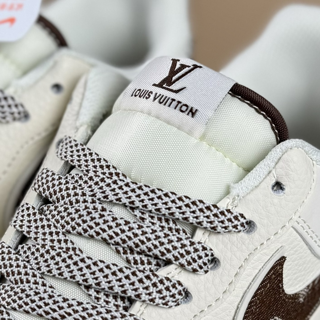 Nike Air Force 1'07 Low LV联名 米棕牛仔勾 空军一号低帮休闲板鞋 SM6668-109-莆田鞋,莆田鞋货源,高仿鞋,高仿鞋货源,安福档口,莆田高仿鞋,莆田鞋批发,高仿鞋批发,莆田高仿运动鞋,高仿运动鞋,莆田运动鞋 Nike Air Force 1'07 Low LV联名 米棕牛仔勾 空军一号低帮休闲板鞋 SM6668-109