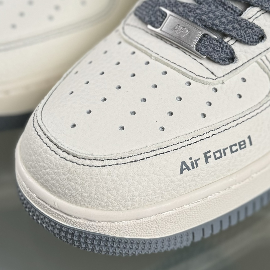 260 Nike Air Force 1'07 Low 米深灰兔八哥 空军一号低帮休闲板鞋 JP8028-014