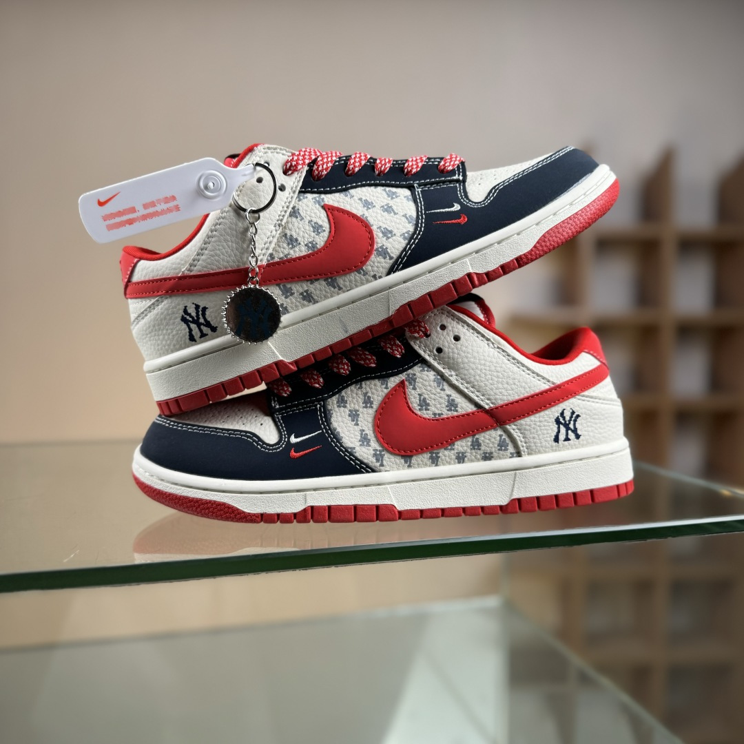 280 Nike SB Dunk Low x MLB 蓝白红双小勾满天星 DB1988-001