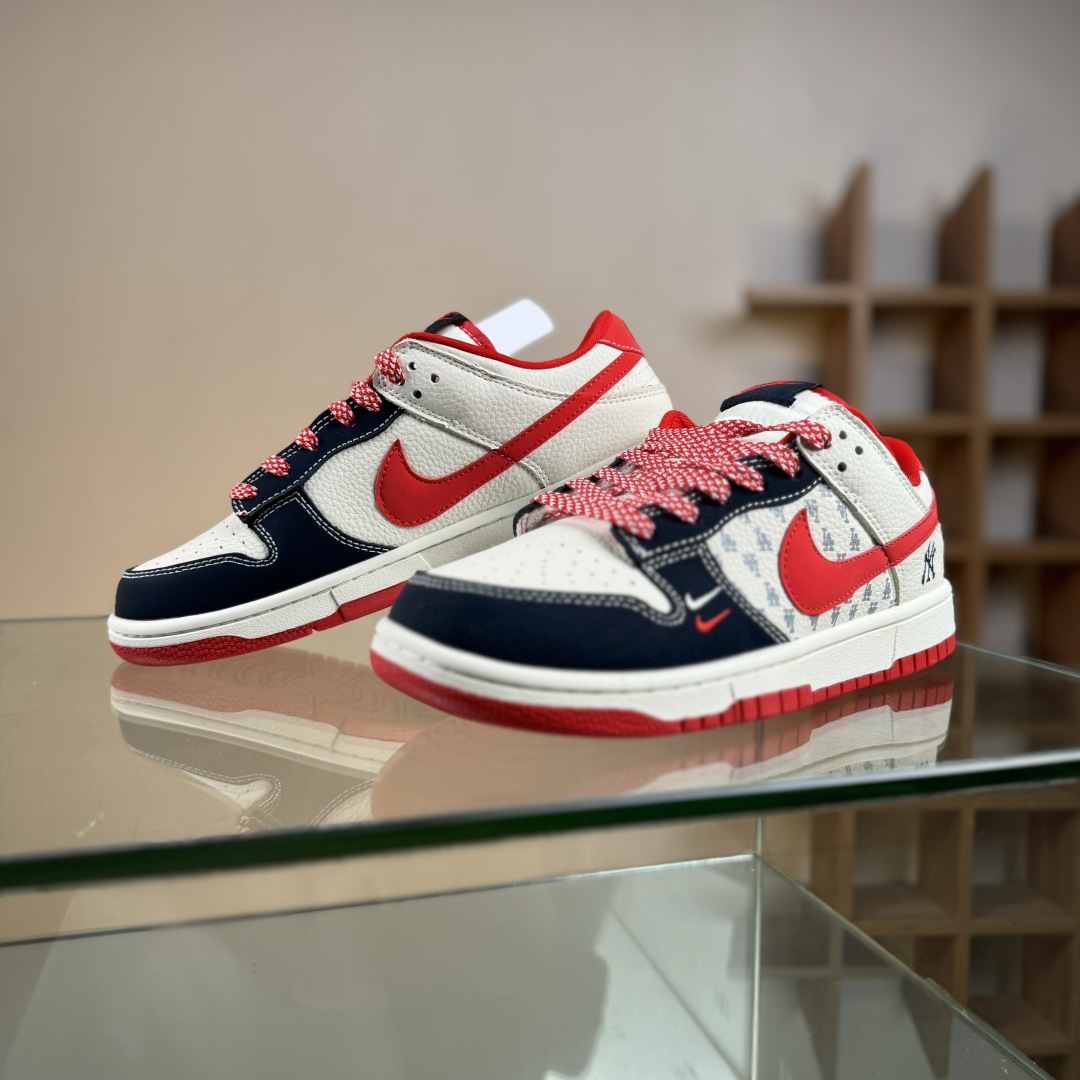 280 Nike SB Dunk Low x MLB 蓝白红双小勾满天星 DB1988-001