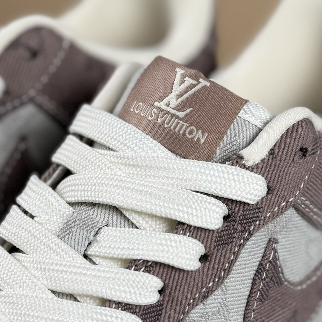 Nike Air Force 1 Low 07 x Louis Vuitton 棕灰牛仔 YF9511-821-莆田鞋,莆田鞋货源,高仿鞋,高仿鞋货源,安福档口,莆田高仿鞋,莆田鞋批发,高仿鞋批发,莆田高仿运动鞋,高仿运动鞋,莆田运动鞋 Nike Air Force 1 Low 07 x Louis Vuitton 棕灰牛仔 YF9511-821