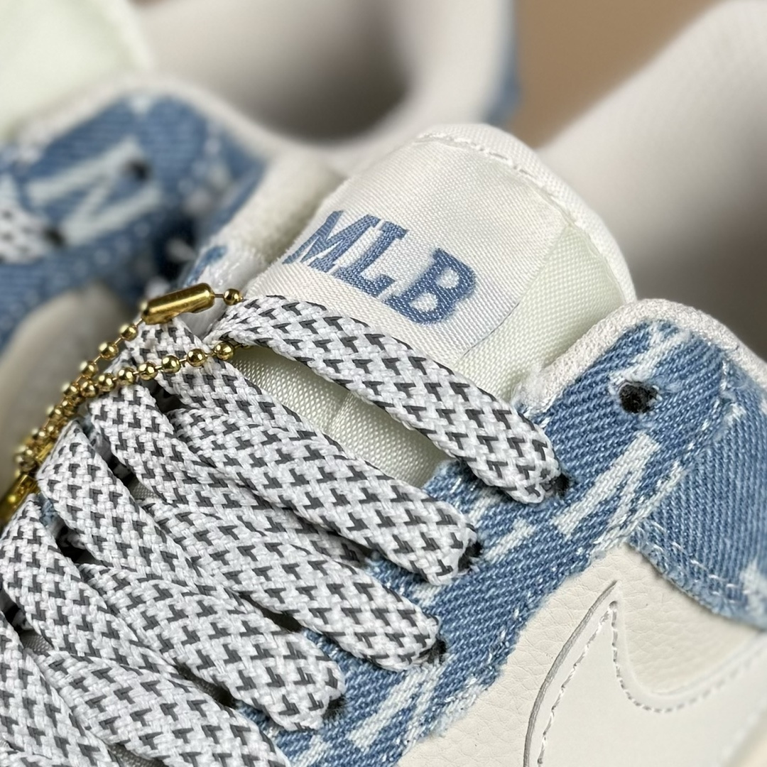 260 Nike Air Force 1 Low 07 x MLB 蓝白小勾满天星 XY2025-002