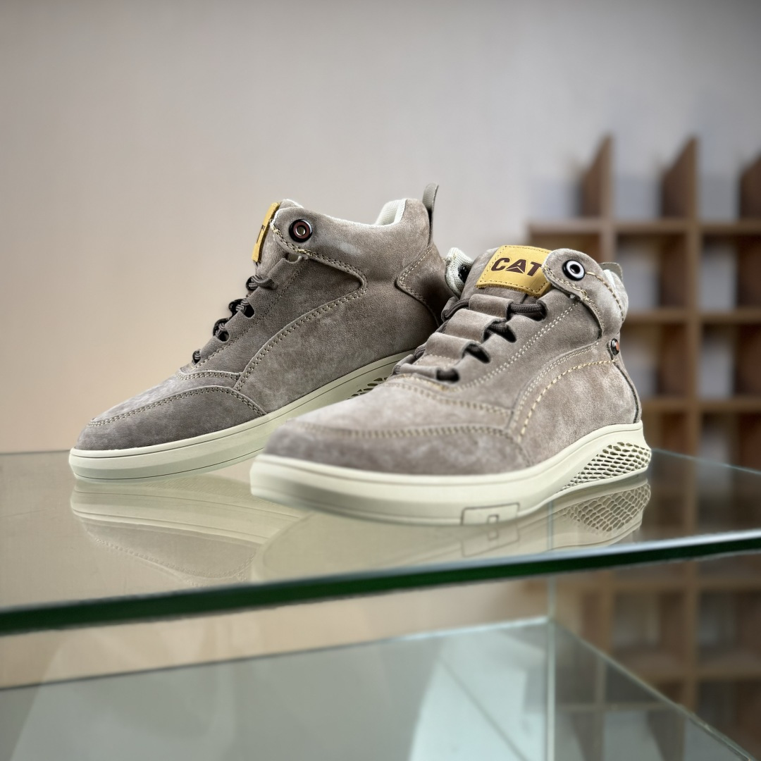 2025秋冬经典款CAT/卡特 硬汉推土机品牌经典百搭户外中帮休闲马丁靴系列