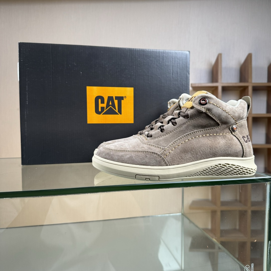 2025秋冬经典款CAT/卡特 硬汉推土机品牌经典百搭户外中帮休闲马丁靴系列