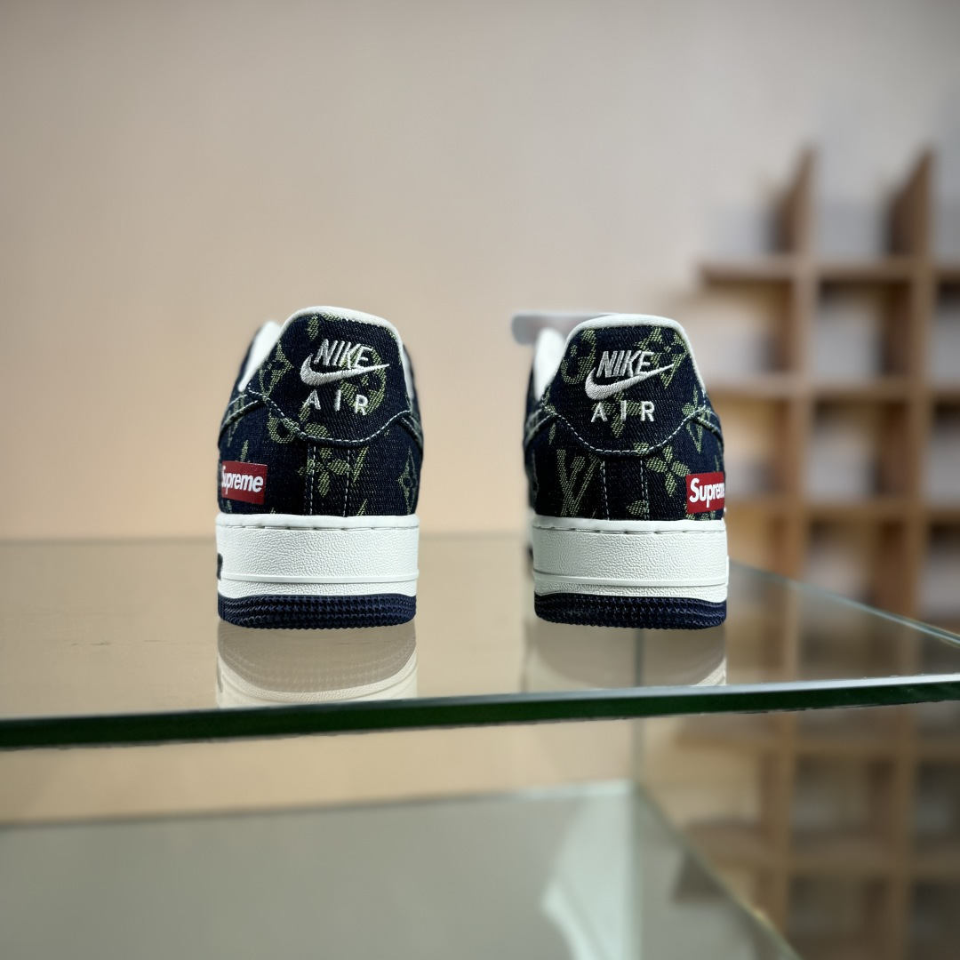 Nike Air Force 1 Low 07 x Louis Vuitton x Superme 黑白 YF9511-819-莆田鞋,莆田鞋货源,高仿鞋,高仿鞋货源,安福档口,莆田高仿鞋,莆田鞋批发,高仿鞋批发,莆田高仿运动鞋,高仿运动鞋,莆田运动鞋 Nike Air Force 1 Low 07 x Louis Vuitton x Superme 黑白 YF9511-819