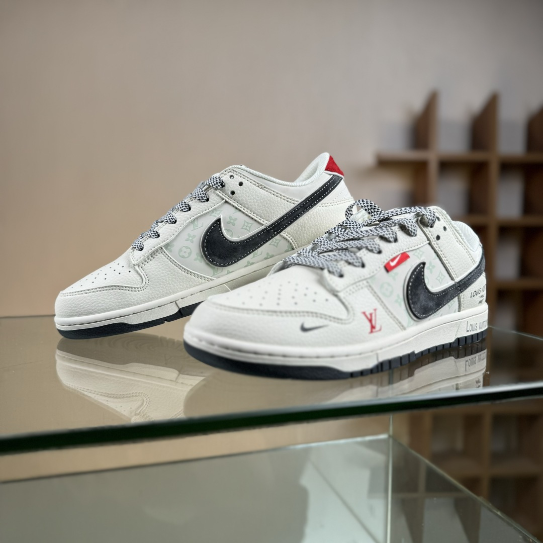 Nike SB Dunk Low x Louis Vuitton 白灰小勾满天星 HT5088-606-莆田鞋,莆田鞋货源,高仿鞋,高仿鞋货源,安福档口,莆田高仿鞋,莆田鞋批发,高仿鞋批发,莆田高仿运动鞋,高仿运动鞋,莆田运动鞋 Nike SB Dunk Low x Louis Vuitton 白灰小勾满天星 HT5088-606