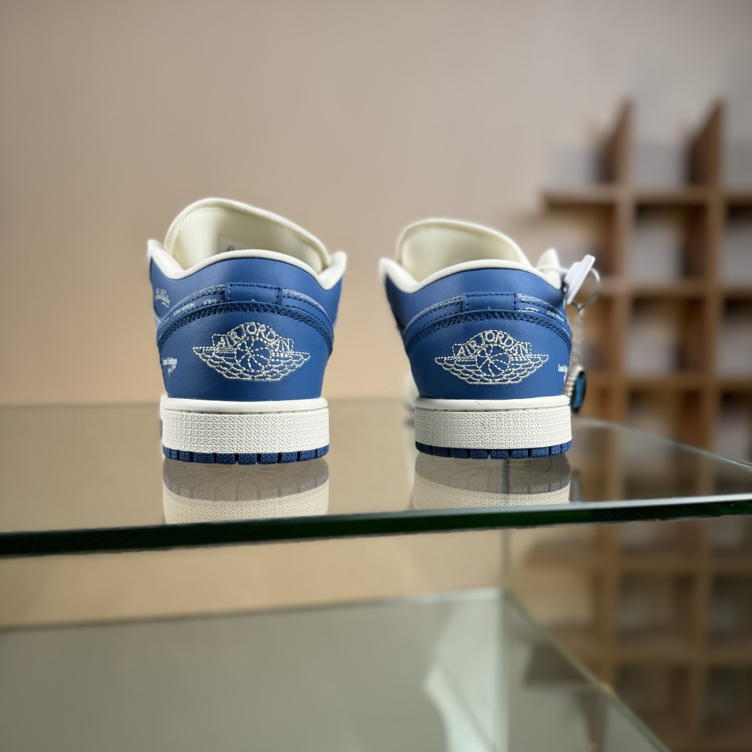 Nike Jordan Air Jordan 1 x Louis Vuitton 白蓝牛仔小勾 QD1988-003-莆田鞋,莆田鞋货源,高仿鞋,高仿鞋货源,安福档口,莆田高仿鞋,莆田鞋批发,高仿鞋批发,莆田高仿运动鞋,高仿运动鞋,莆田运动鞋 Nike Jordan Air Jordan 1 x Louis Vuitton 白蓝牛仔小勾 QD1988-003
