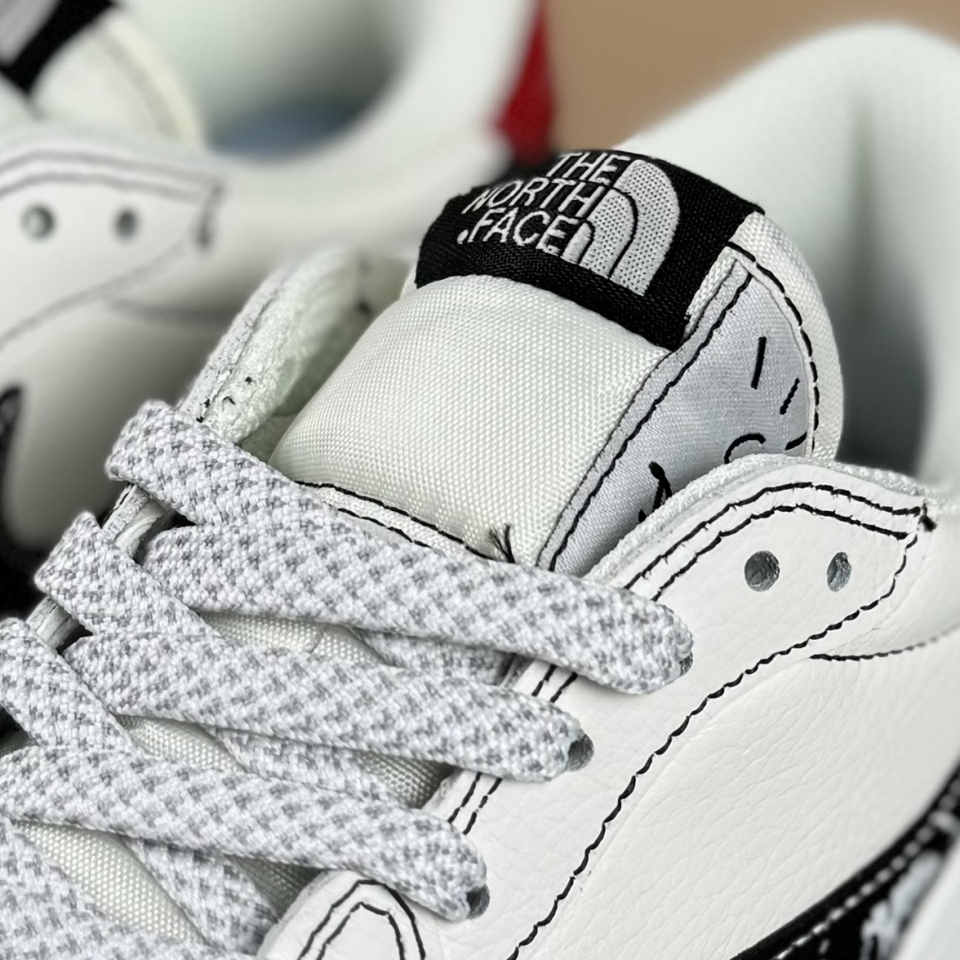Travis Scott x Nike Air Jordan 1 Low x The North Face Air Jordan 1 Low 反转黑白小勾满天星倒钩 DZ5899-028-莆田鞋,莆田鞋货源,高仿鞋,高仿鞋货源,安福档口,莆田高仿鞋,莆田鞋批发,高仿鞋批发,莆田高仿运动鞋,高仿运动鞋,莆田运动鞋 Travis Scott x Nike Air Jordan 1 Low x The North Face Air Jordan 1 Low 反转黑白小勾满天星倒钩 DZ5899-028