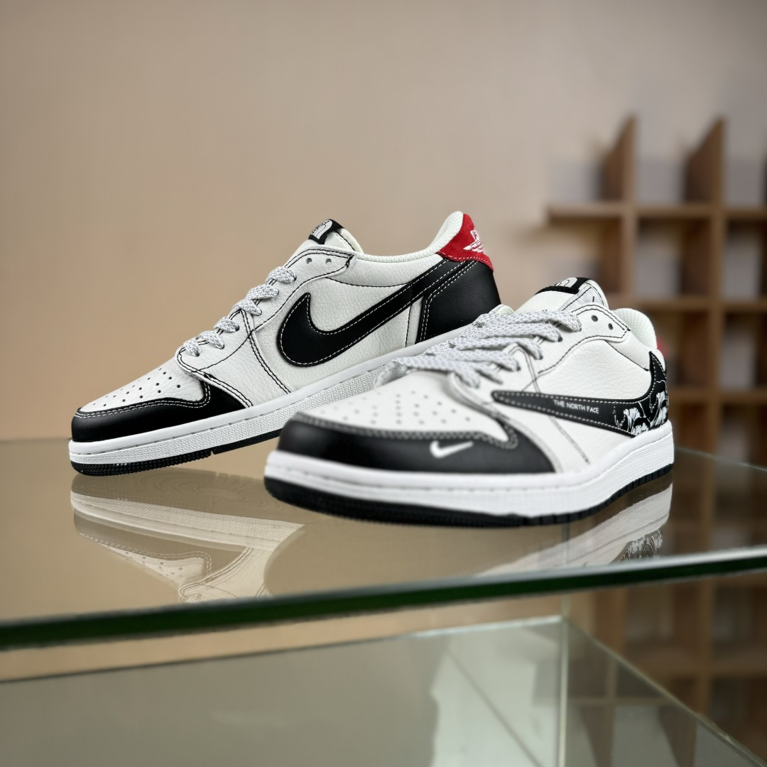 Travis Scott x Nike Air Jordan 1 Low x The North Face Air Jordan 1 Low 反转黑白小勾满天星倒钩 DZ5899-028-莆田鞋,莆田鞋货源,高仿鞋,高仿鞋货源,安福档口,莆田高仿鞋,莆田鞋批发,高仿鞋批发,莆田高仿运动鞋,高仿运动鞋,莆田运动鞋 Travis Scott x Nike Air Jordan 1 Low x The North Face Air Jordan 1 Low 反转黑白小勾满天星倒钩 DZ5899-028