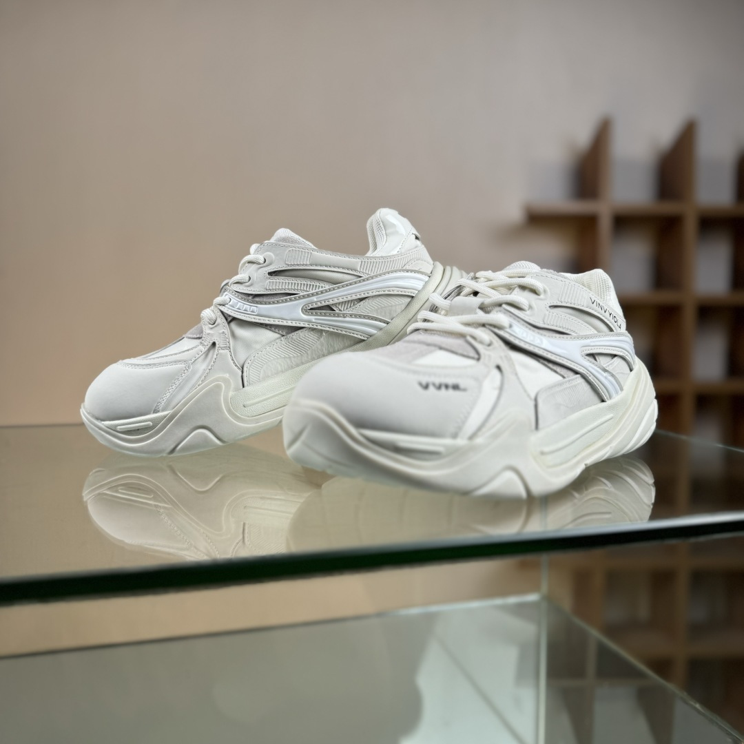 檀健次杨洋IU李知恩同款 VINYVIOLA维尼维拉 GAT系列厚底德训鞋