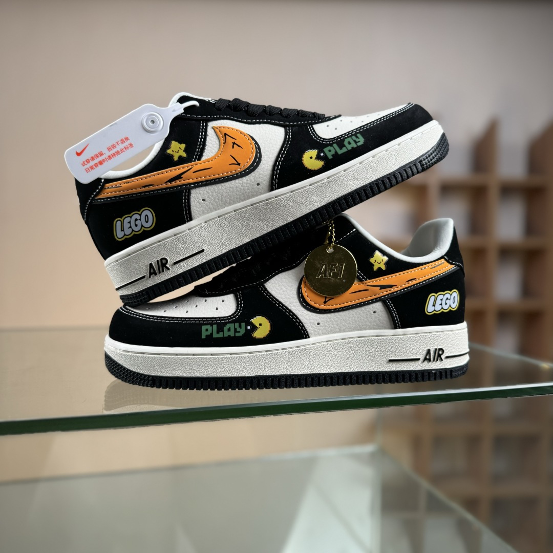 260 Nike Air Force 1 Low 07 x LEGO 黑白 DD1928-311