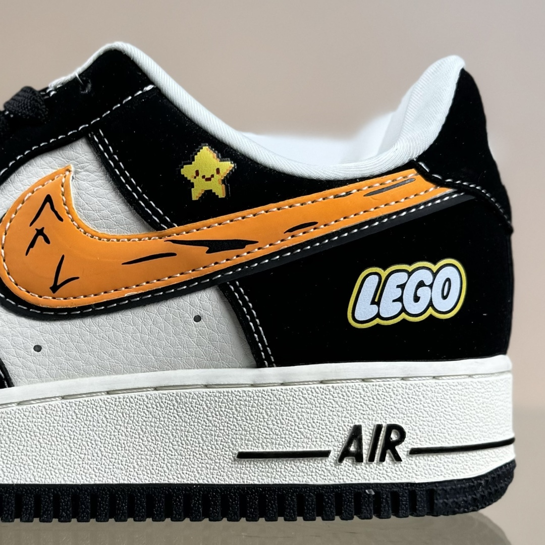260 Nike Air Force 1 Low 07 x LEGO 黑白 DD1928-311
