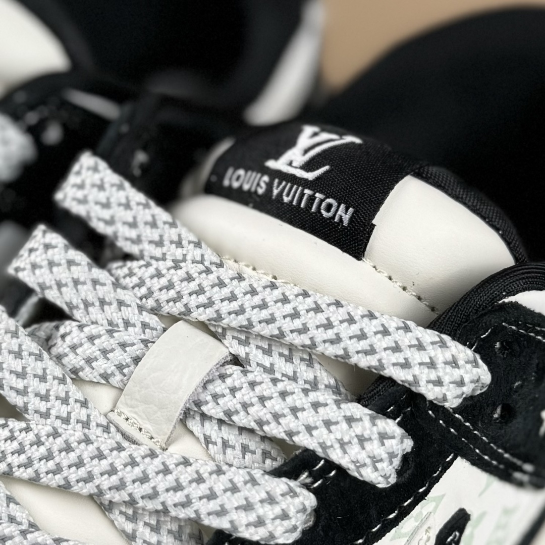 Nike SB Dunk Low x Louis Vuitton 黑白双勾满天星 CX5050-Y22-莆田鞋,莆田鞋货源,高仿鞋,高仿鞋货源,安福档口,莆田高仿鞋,莆田鞋批发,高仿鞋批发,莆田高仿运动鞋,高仿运动鞋,莆田运动鞋 Nike SB Dunk Low x Louis Vuitton 黑白双勾满天星 CX5050-Y22