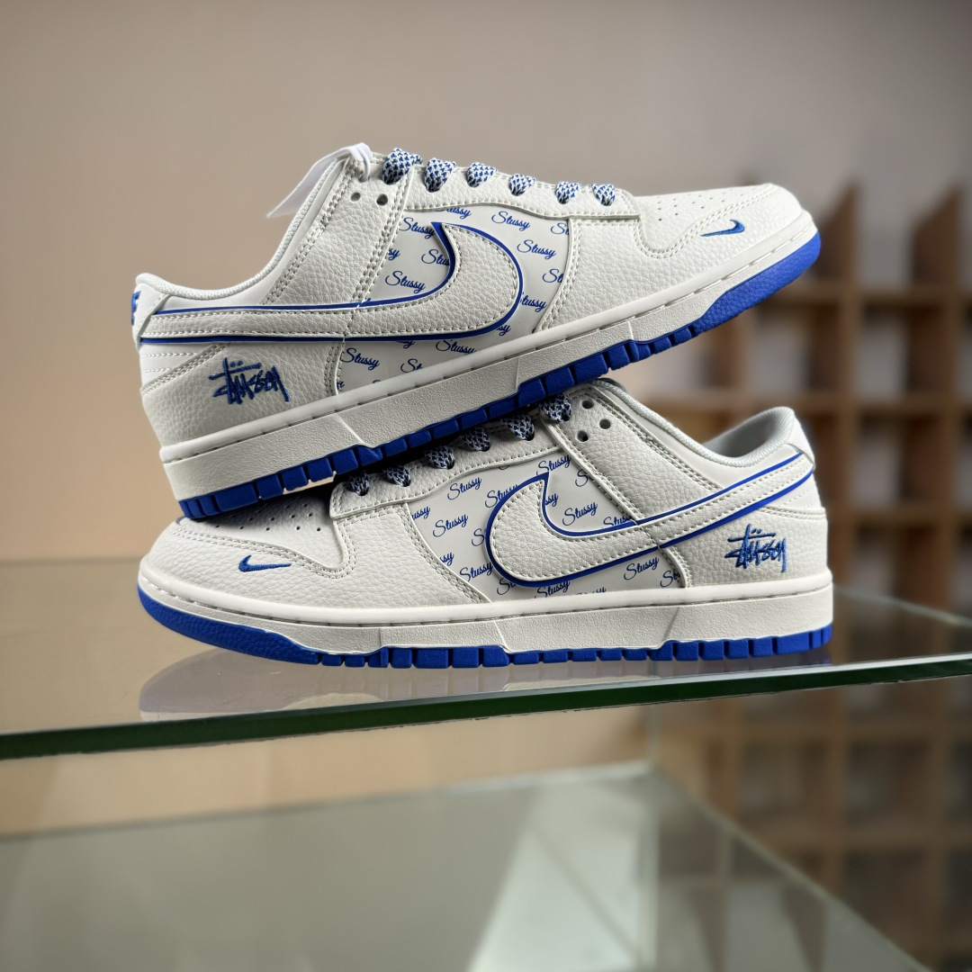 Nike SB Dunk Low x Stussy 白蓝小勾满天星 JP1628-022-莆田鞋,莆田鞋货源,高仿鞋,高仿鞋货源,安福档口,莆田高仿鞋,莆田鞋批发,高仿鞋批发,莆田高仿运动鞋,高仿运动鞋,莆田运动鞋 Nike SB Dunk Low x Stussy 白蓝小勾满天星 JP1628-022