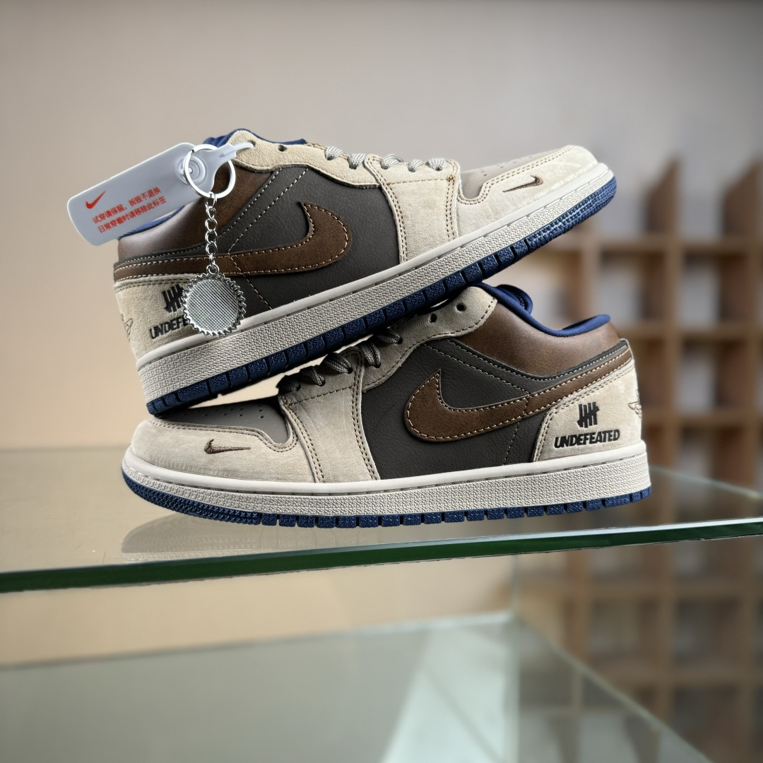 Nike Jordan Air Jordan 1 x UNDEFEATED 米粽小勾 QG1988-003 Nike Jordan Air Jordan 1 x UNDEFEATED 米粽小勾 QG1988-003