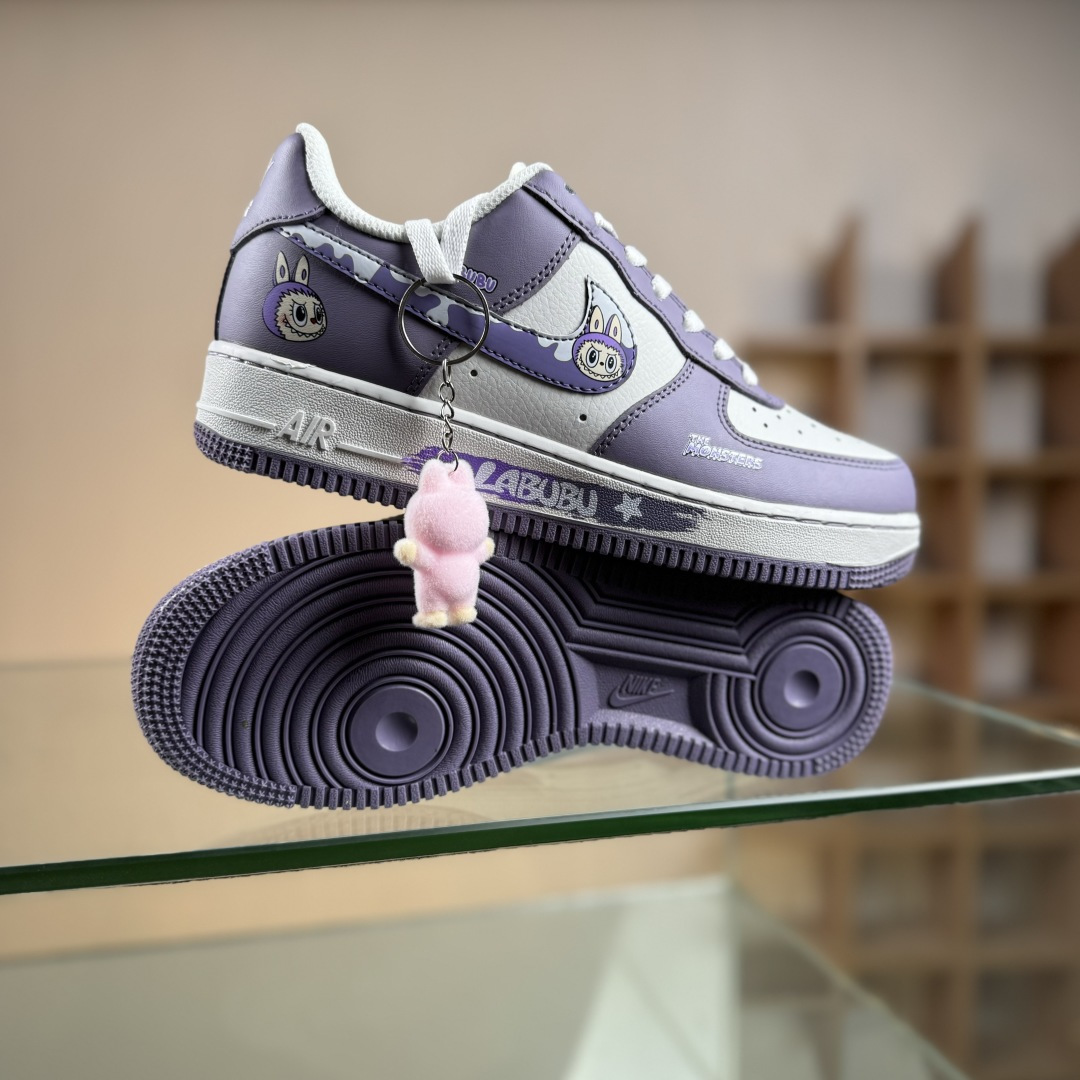 Nike Air Force 1 Low 07 x LABUBU 紫白 KJ5188-006 Nike Air Force 1 Low 07 x LABUBU 紫白 KJ5188-006