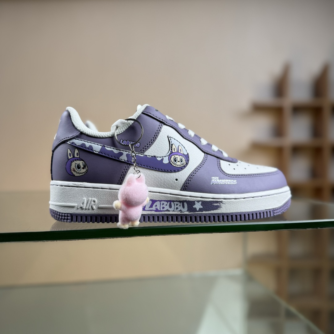 Nike Air Force 1 Low 07 x LABUBU 紫白 KJ5188-006 Nike Air Force 1 Low 07 x LABUBU 紫白 KJ5188-006