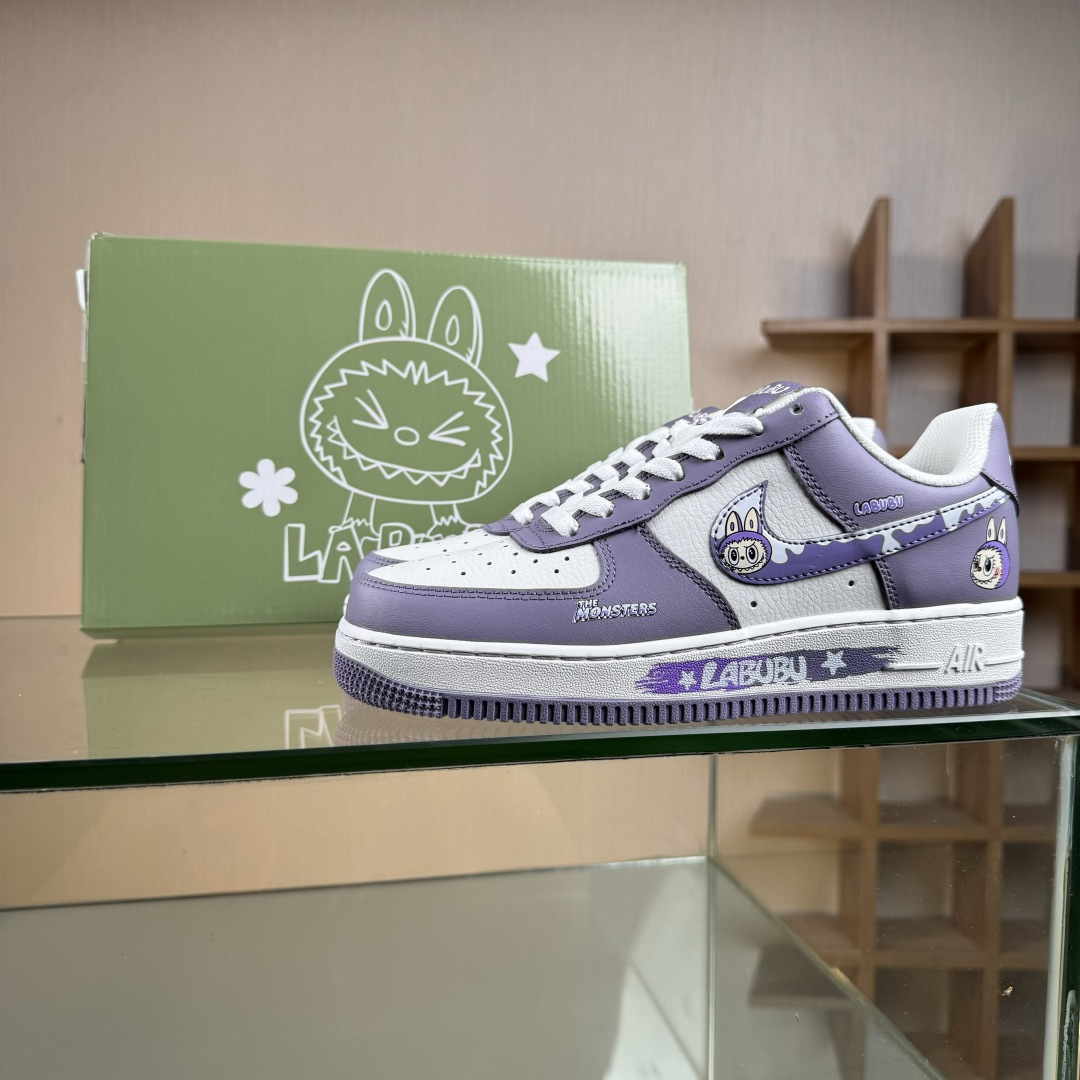 Nike Air Force 1 Low 07 x LABUBU 紫白 KJ5188-006 Nike Air Force 1 Low 07 x LABUBU 紫白 KJ5188-006