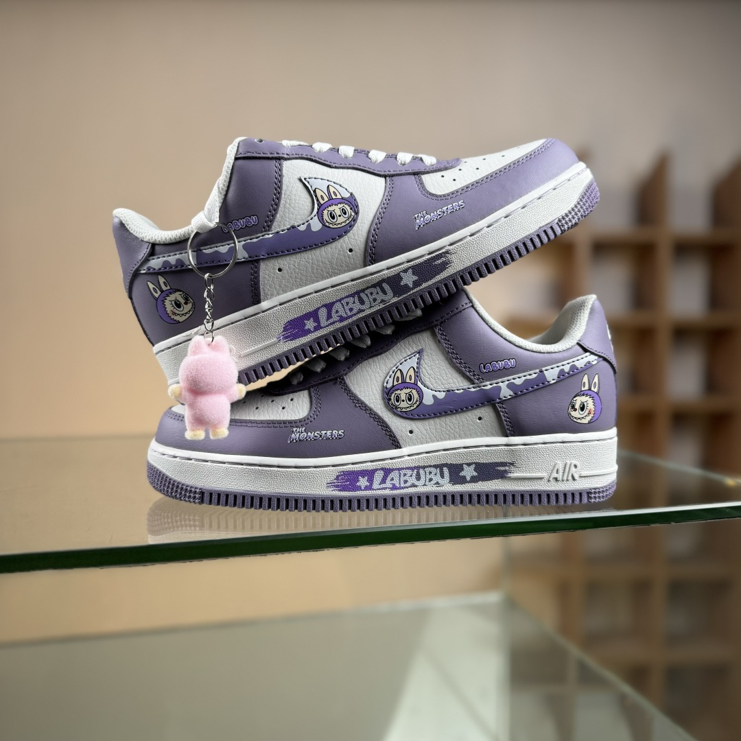 Nike Air Force 1 Low 07 x LABUBU 紫白 KJ5188-006 Nike Air Force 1 Low 07 x LABUBU 紫白 KJ5188-006