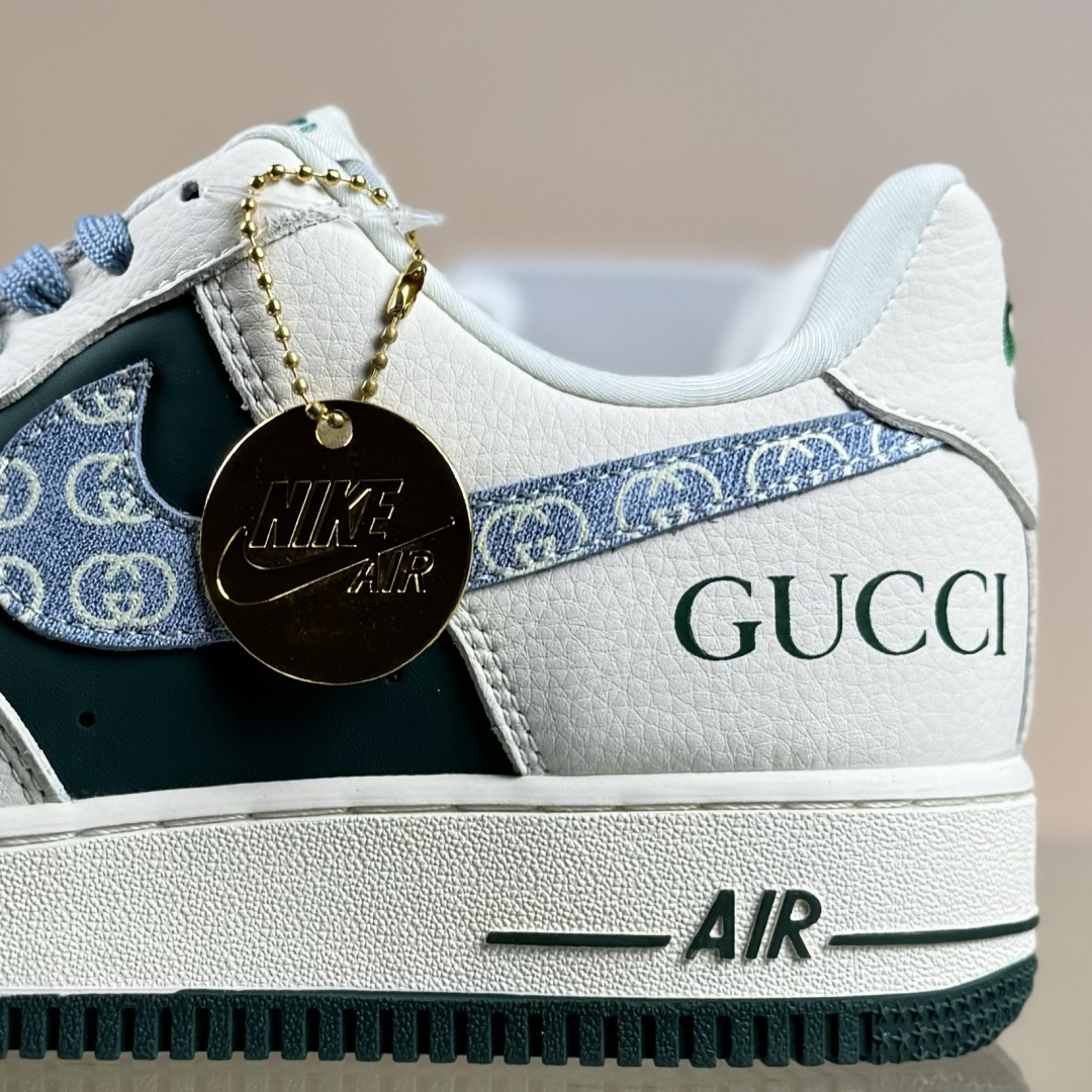 Nike Air Force 1 Low 07 x GUCCI 白绿蓝小勾 DD1982-300