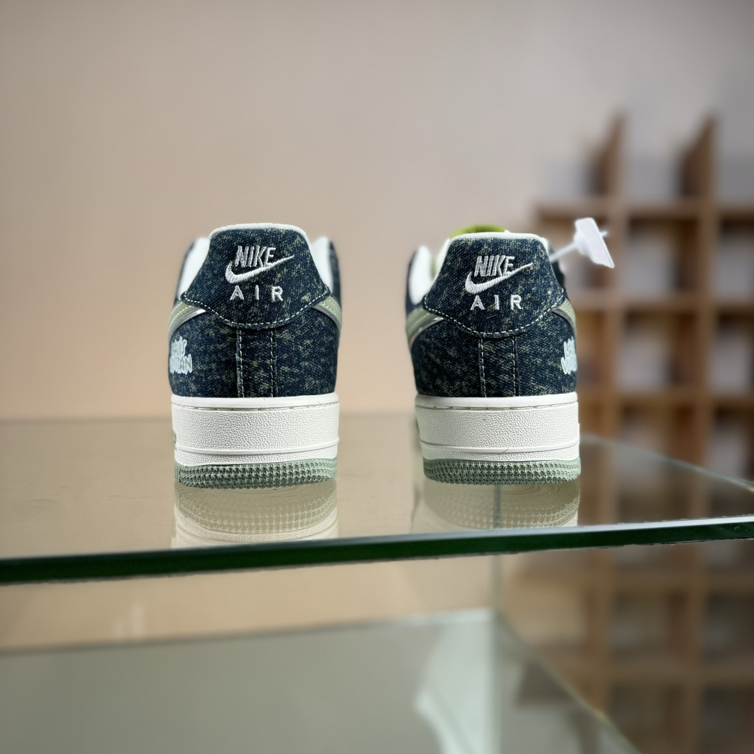 Nike Air Force 1 Low 07 x Louis Vuitton 黑白绿 DX1888-098