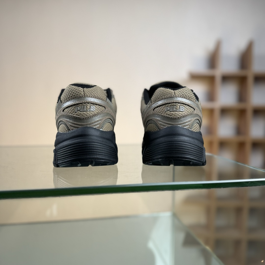 190 NY MLB Trophy Runner 纽约洋基队魔术贴 轻量增高厚底休闲运动鞋 3ARNR025N50BRS