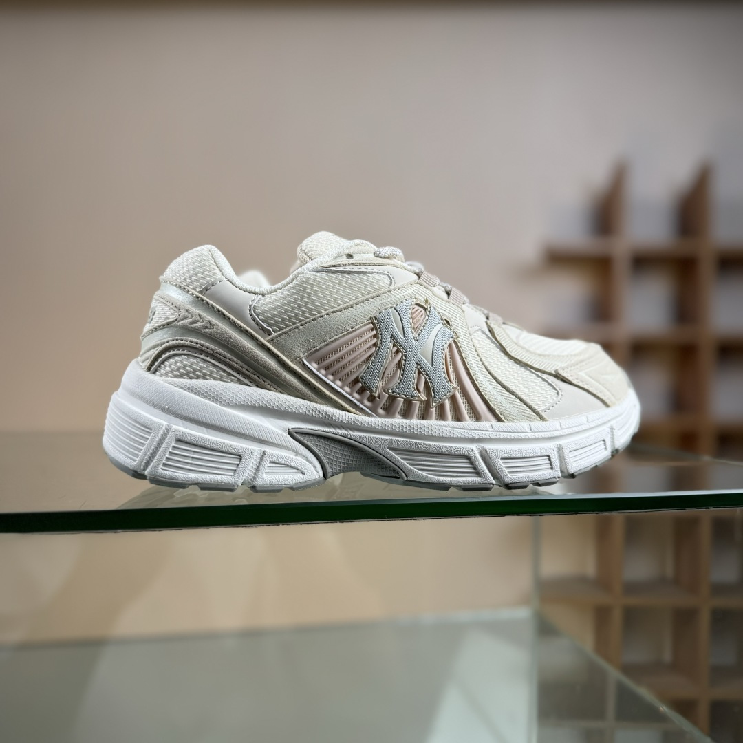 NY MLB Trophy Runner 纽约洋基队魔术贴 轻量增高厚底休闲运动鞋 3ARNR025N50BGS