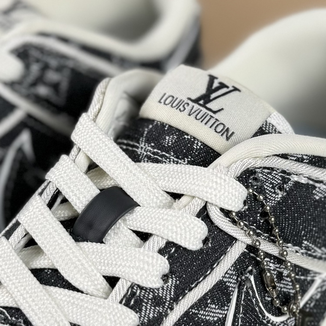 Nike SB Dunk Low LV联名 白深蓝牛仔 高端定制 低帮休闲板鞋 SC0601-470