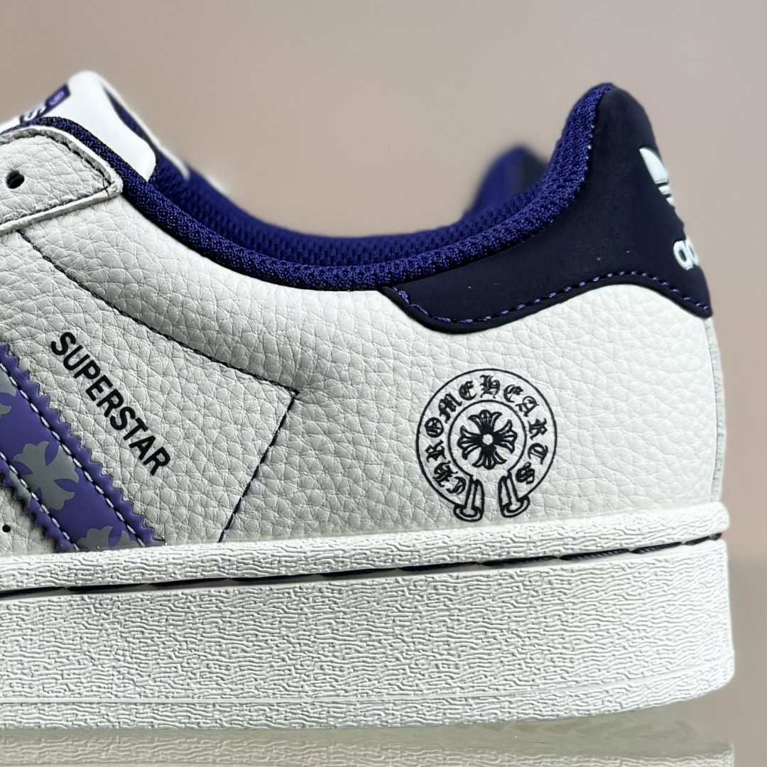 Adidas Originals Super 阿迪达斯 三叶草 贝壳头’DIY’系列低帮经典百搭休闲运动板鞋 DS0021