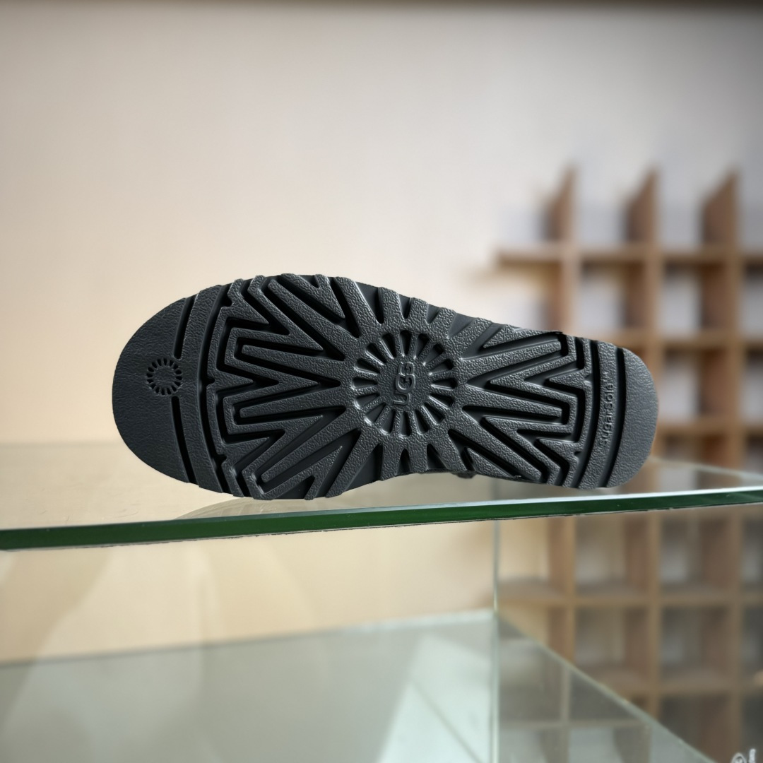 UGG Classic Ultra Mini 周冬雨同款羊毛一体迷你中筒靴 1116109灰色