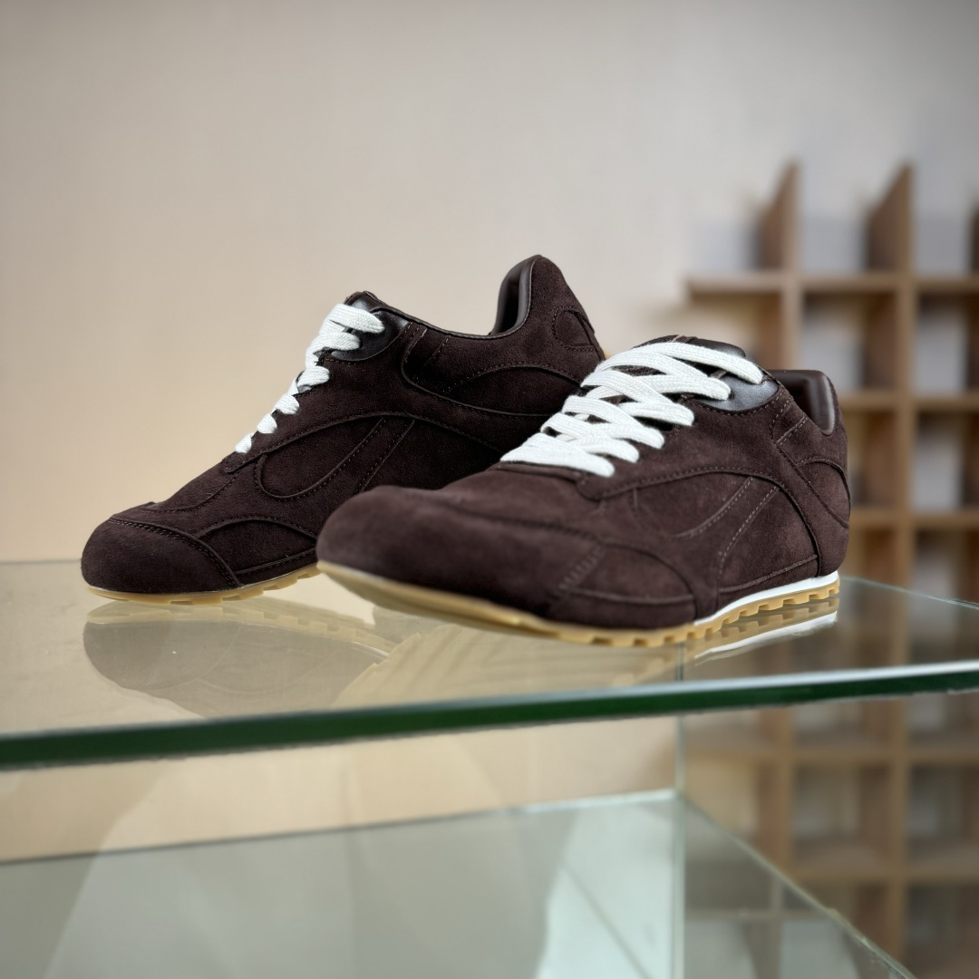 意大利奢侈品牌-宝缇嘉/葆蝶家-Bottega Veneta Orbit Lace-up Runner BV葆蝶家时尚休闲王一博同款老爹鞋运动鞋