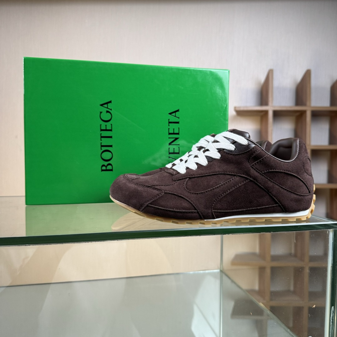 意大利奢侈品牌-宝缇嘉/葆蝶家-Bottega Veneta Orbit Lace-up Runner BV葆蝶家时尚休闲王一博同款老爹鞋运动鞋