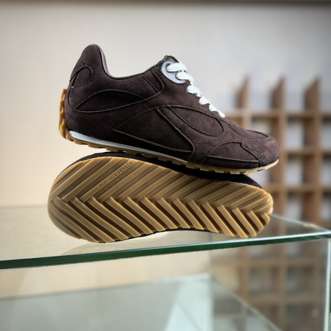 意大利奢侈品牌-宝缇嘉/葆蝶家-Bottega Veneta Orbit Lace-up Runner BV葆蝶家时尚休闲王一博同款老爹鞋运动鞋