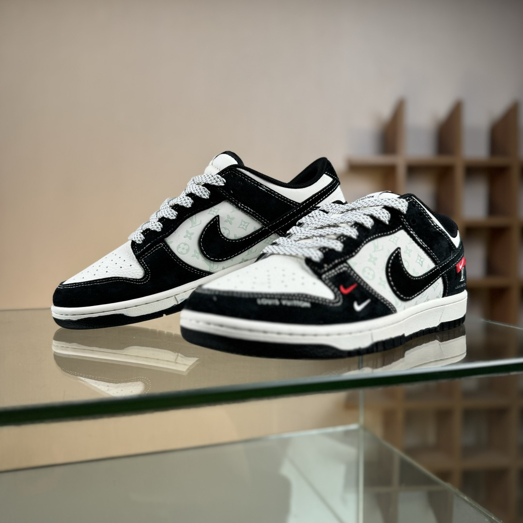 280 Nike SB Dunk Low 联名 熊猫信花 周年高端定制 低帮休闲板鞋 CX5050-Y12