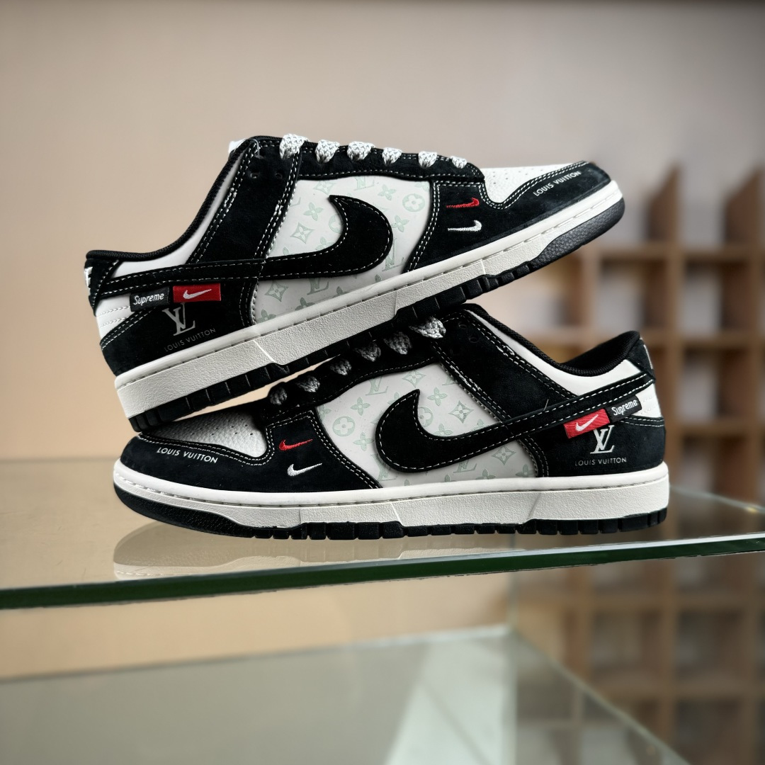 280 Nike SB Dunk Low 联名 熊猫信花 周年高端定制 低帮休闲板鞋 CX5050-Y12