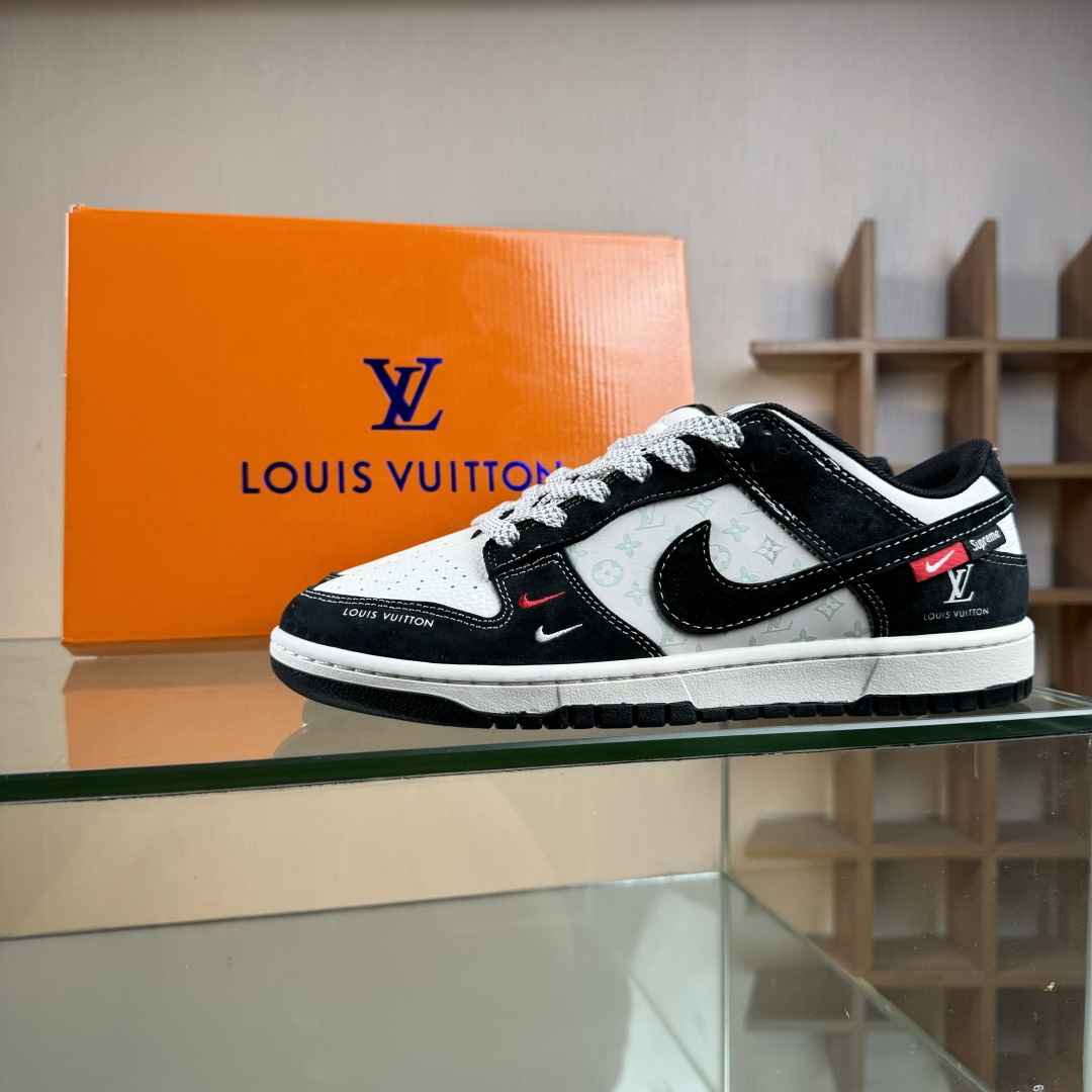 280 Nike SB Dunk Low 联名 熊猫信花 周年高端定制 低帮休闲板鞋 CX5050-Y12