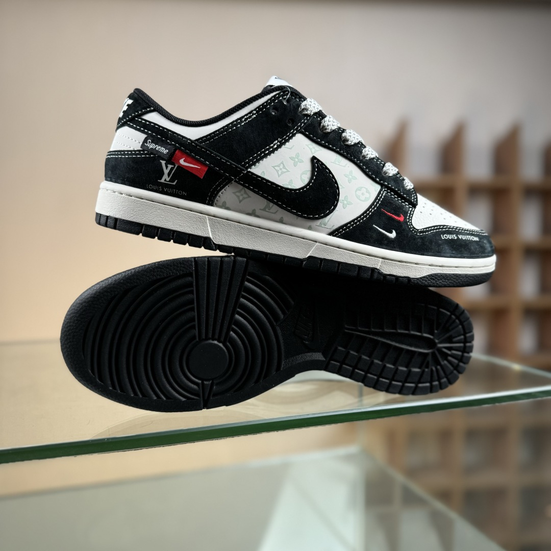 280 Nike SB Dunk Low 联名 熊猫信花 周年高端定制 低帮休闲板鞋 CX5050-Y12