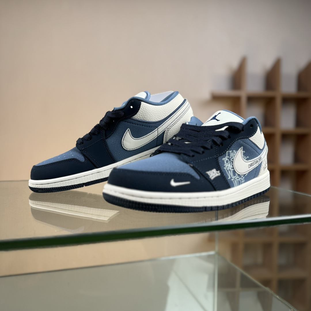 280 Nike Jordan Air Jordan 1 x DIOR 蓝白小勾 LD8888-006