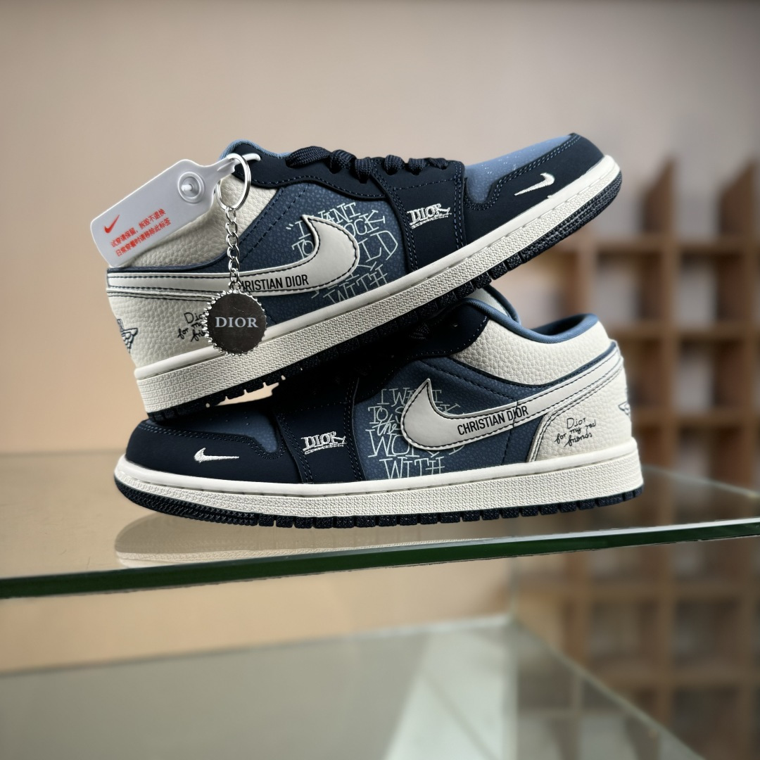 280 Nike Jordan Air Jordan 1 x DIOR 蓝白小勾 LD8888-006