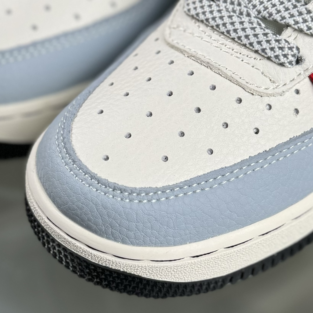 260 Nike Air Force 1'07 Low 联名 米黑牛仔勾 空军一号低帮休闲板鞋 DD1982-320