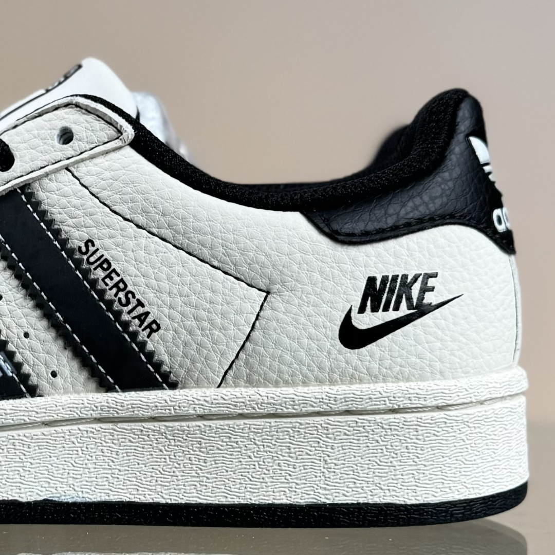 240 Adidas Originals Super 阿迪达斯 三叶草 贝壳头’DIY’系列低帮经典百搭休闲运动板鞋 DS5807